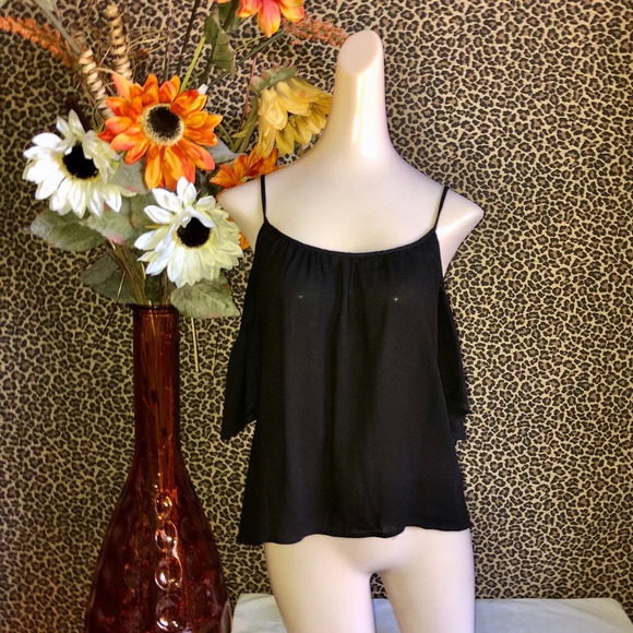 🌻5/$25🌻ONE CLOTHING Open Shoulder Top X-SMALL - Picture 5 of 7